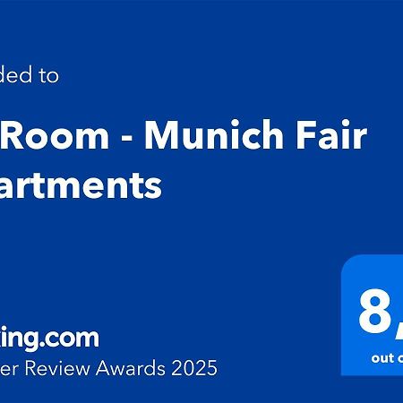 Myroom - Munich Fair Apartments Exterior foto